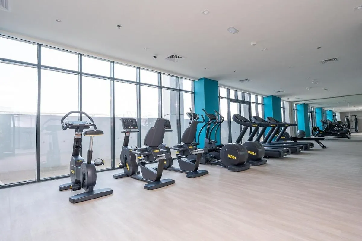 Serene Studio Apartment At Azizi Riviera Near To Burj Khalifa Dubai 0*,  United Arab Emirates