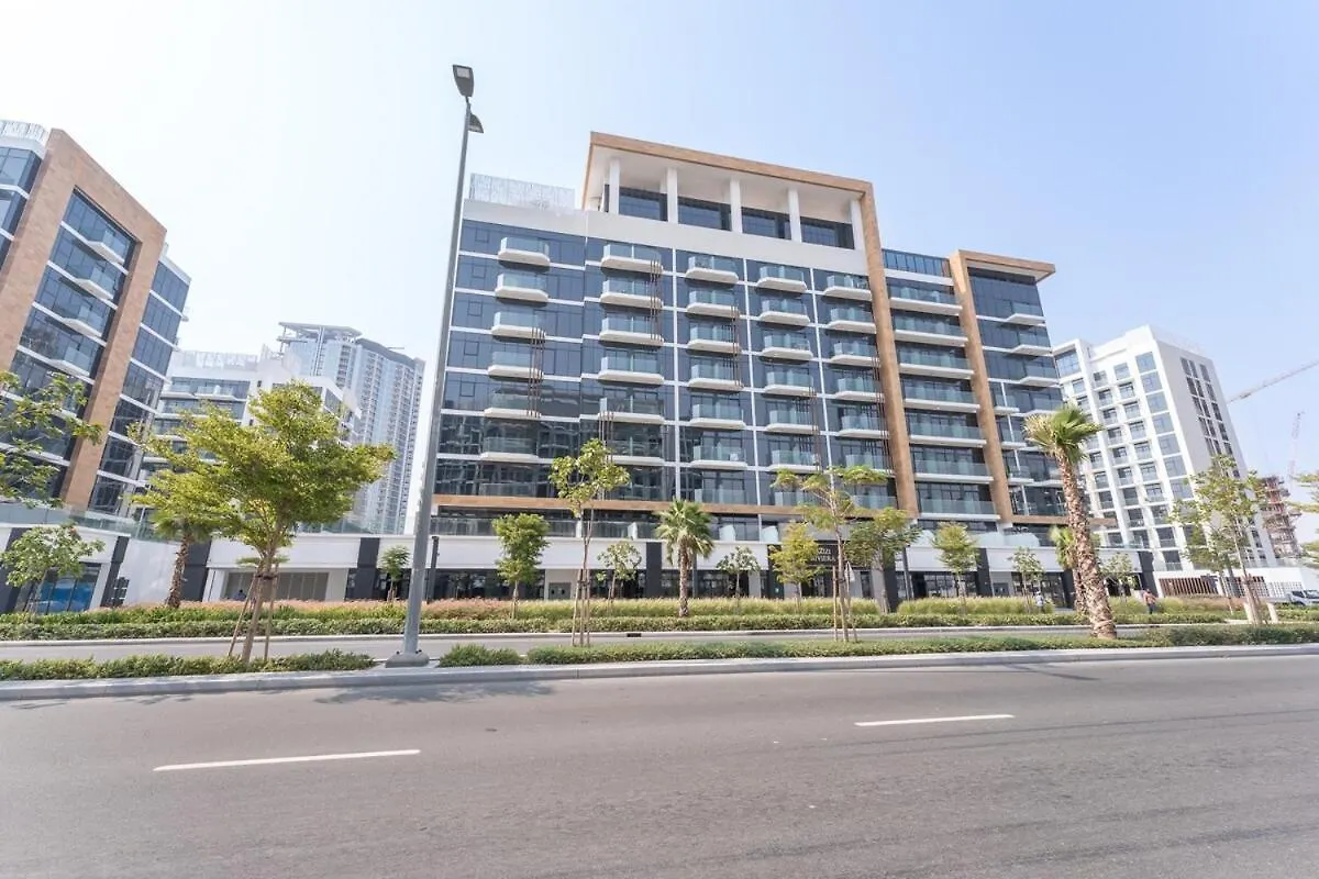 Serene Studio Apartment At Azizi Riviera Near To Burj Khalifa Dubai United Arab Emirates
